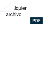 Cualquier Archivo