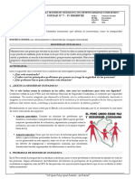 Ficha Informativa 01 - 1° - Seguridad Ciudadana