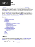 Download Fourier Transform by tiktiktak SN390487 doc pdf