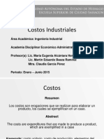 Contabilidad y Costos Costos Industriales