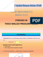 Week 3 Thick Walled Pressure Vessel