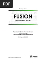 Download Facharbeit Fusion - Ein Seitenzweig des Jazz by Christopher Bolte SN39048909 doc pdf