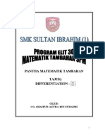 32085089 Koleksi Soalan Matematik Tambahan Spm 2004 2009 Differentiation