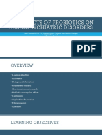 robf the effects of probiotics on neuropsychiatric disorders