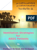 26171706 Ventilation Strategies for ARDS Patients by Prof Dr Tarek Abd El Gawad Head of PICU Ain Shams University