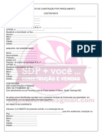 Contrato de Construção Por Parcelamento