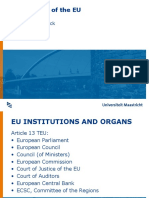 Institutions (1) of EU