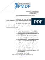 Carta Associação Dos Oficiais Da PMDF