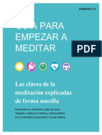 Guia para Empezar A Meditar