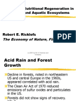 Chapter 8: Nutritional Regeneration in Terrestrial and Aquatic Ecosystems