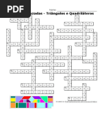 Palavras Cruzadas - Unidade 4_ Triângulos e QuadriláterosKey