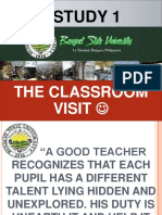 Field Study 1: The Classroom Visit