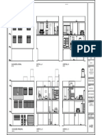 Plano Arquitectura-Cortes y Elevacion PDF
