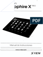 X-View Proton Sapphire X Pro Manual de Usuario
