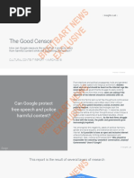 The Good Censor - GOOGLE LEAK