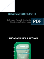 Guia Cavidad Clase III PDF