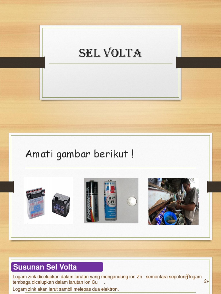 Ppt Sel Volta