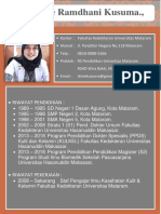 Dr. Dinie Ramdhani Kusuma., SP - KK., M.Kes: Riwayat Pendidikan