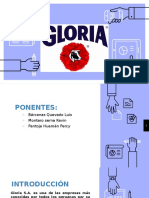 Diapositivas Trabajo Gloria S.A. Final