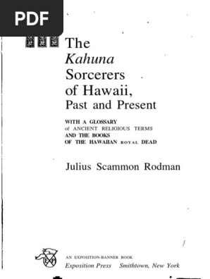 Julius S Hawaii Witchcraft