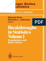 Breakthroughs in Statistics Vol.1 1992