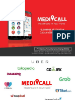 Medi-Call Pitch Deck Ke Dokter Pribadi PDF