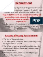 Recruitment & Selection Process