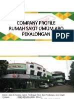 Presentasi Company Profile Rsu Aro Pekalongan