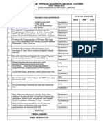 Form Verifikasi Kelengkapan Dokumen Berkas Calon Peserta PPG 2018