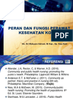 Peran, Fungsi, Dan Kompetensi Perawat Kesehatan Komunitas PDF