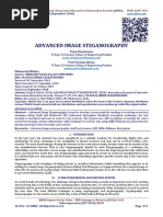 ADVANCED IMAGE STEGANOGRAPHY 