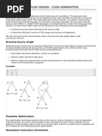 Compiler Design Code Generation