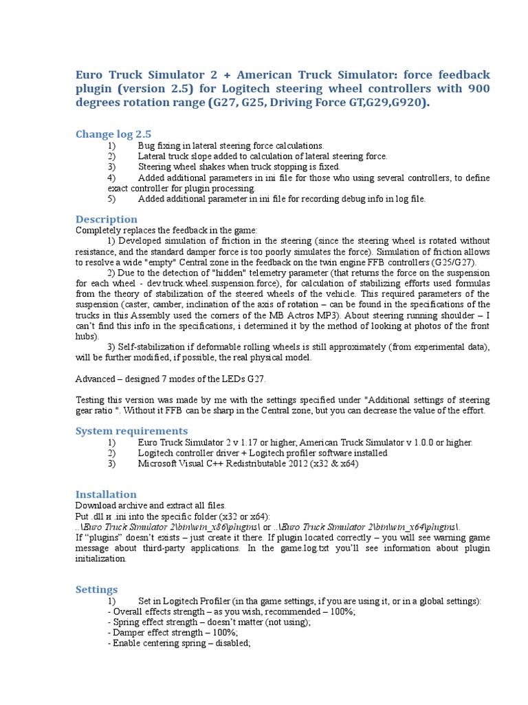 Readme Eng 2 5 Rtf Steering Gear