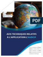 Avis Technique Relatif A? L?application L AUDCIF PDF