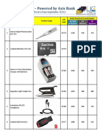 LIC Cards Rewards Catalogue PDF