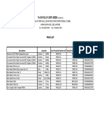 Nanoxan Price List 2018