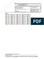 2015 Model MCQ August Answersheet