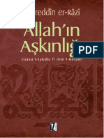 Fahruddin Er-Razi - Allahin Askinligi PDF