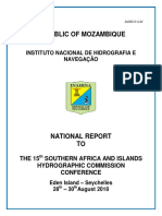 SAIHC 2018 National Report Mozambique