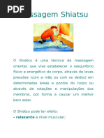 Massagem Shiatsu