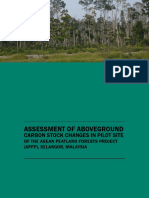 Assessment of Aboveground: Carbon Stock Changes in Pilot Site