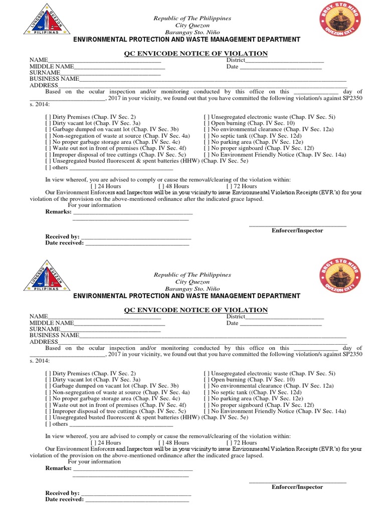 Envi Code PDF U.S. Securities And Exchange Commission Waste