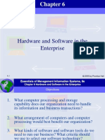 Chapter 6 Hardware and Software in The Enterprise