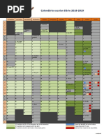 Calendário Escolar Diário
