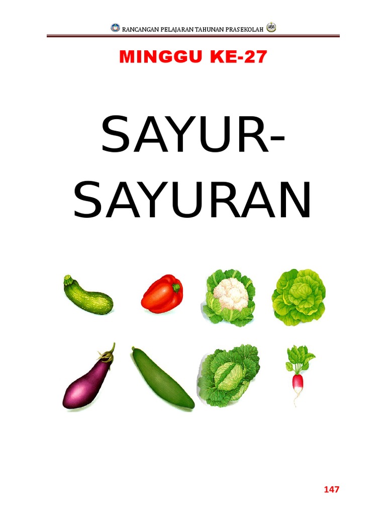 MINGGU 27 SAYUR SAYURANc
