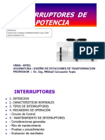 Mantenimiento de Interruptores PDF