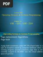 Operating Systems & Systems Programming: CSE - 3201 / CSE - 2205