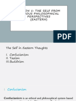 P Lec1 SCHOOL BOOK - Self From Eastern Perspective PDF