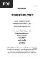 Presc Audit Report