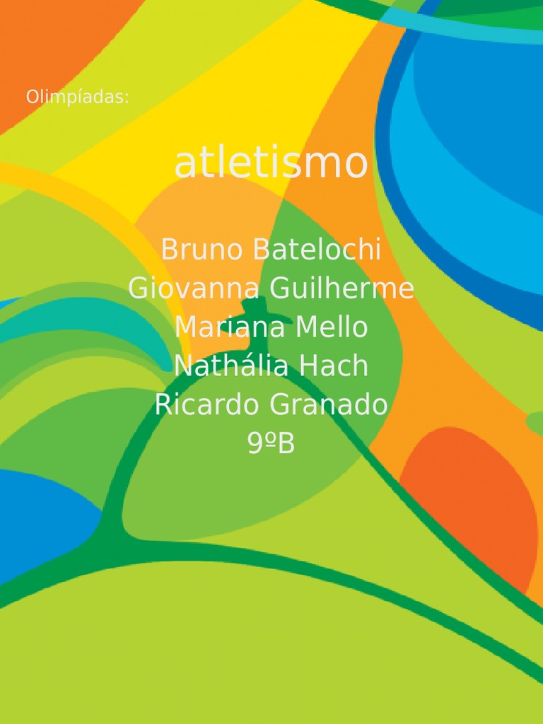Livro Atletismo | PDF | Atletismo (esporte) | Jogos Olímpicos